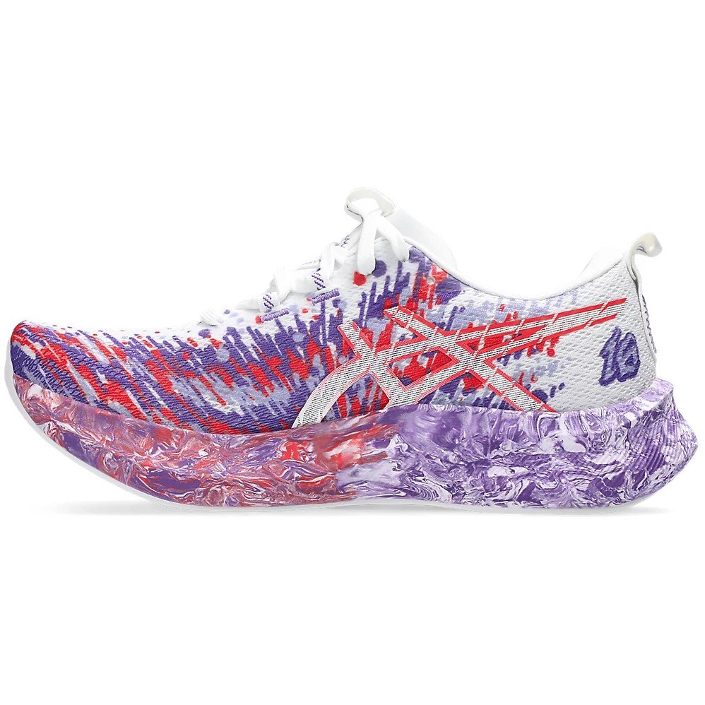 Asics Gel Noosa Tri 16 - Womens Running Shoes - White/Edo Purple