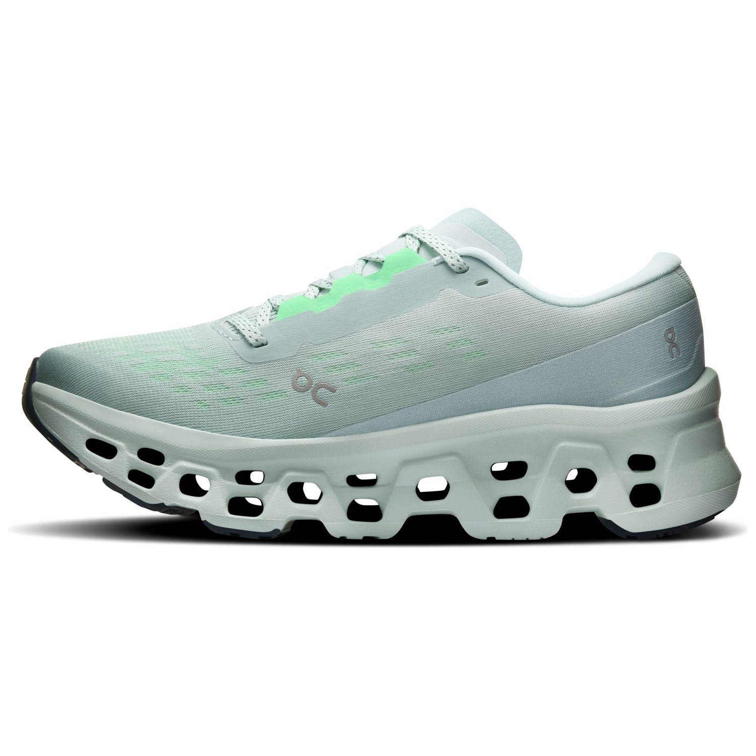 On Cloudmonster 3 - Womens Running Shoes - Brook/Flurry - image 2