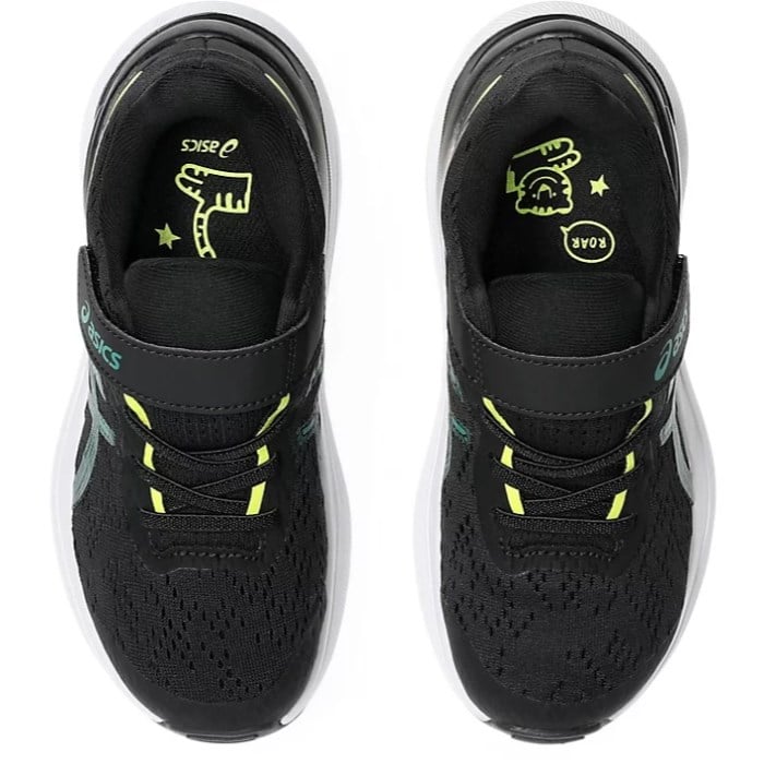 Asics GT-1000 13 PS - Kids Running Shoes - Black/Jasper Green