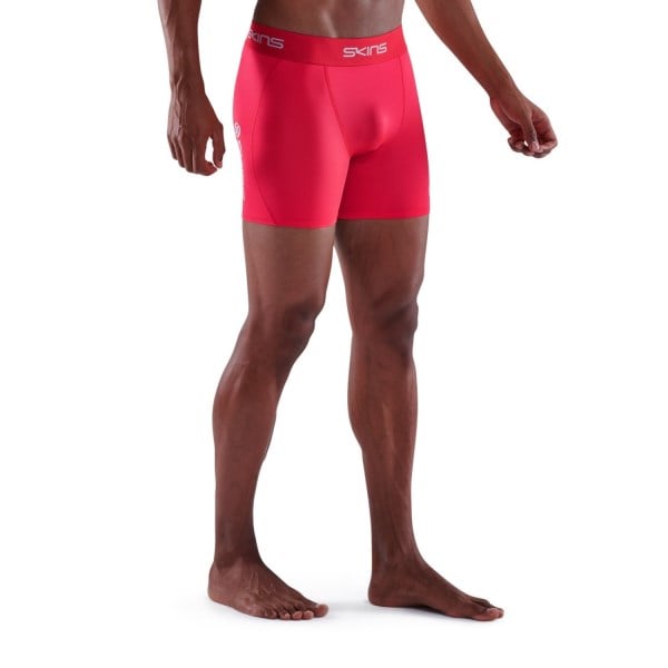 Skins Series-1 Mens Compression Shorts - Red