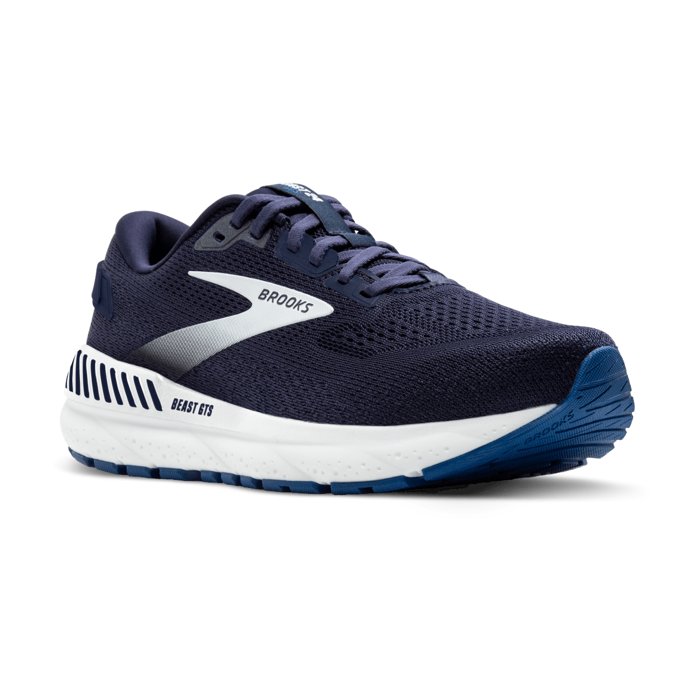 Brooks Beast GTS 24 - Mens Running Shoes - Peacoat/True Navy/White