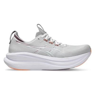 Asics Gel Nimbus 28 - Womens Running Shoes - Cloud Grey/Dusty Mauve