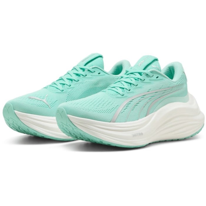 Puma MagMax Nitro - Womens Running Shoes - Mint Melt/Speed Blue