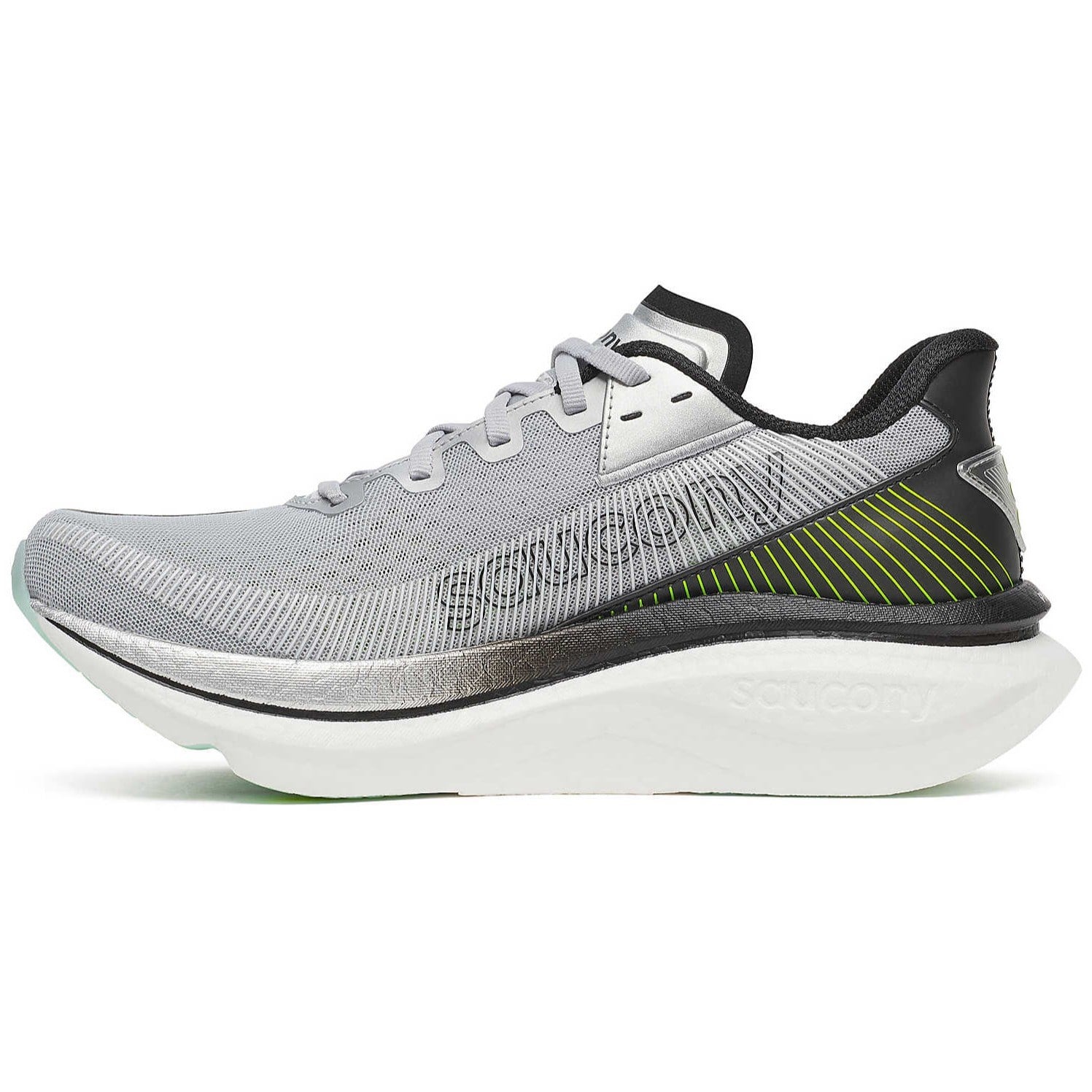 Saucony Endorphin Azura - Mens Running Shoes - Silver/Black