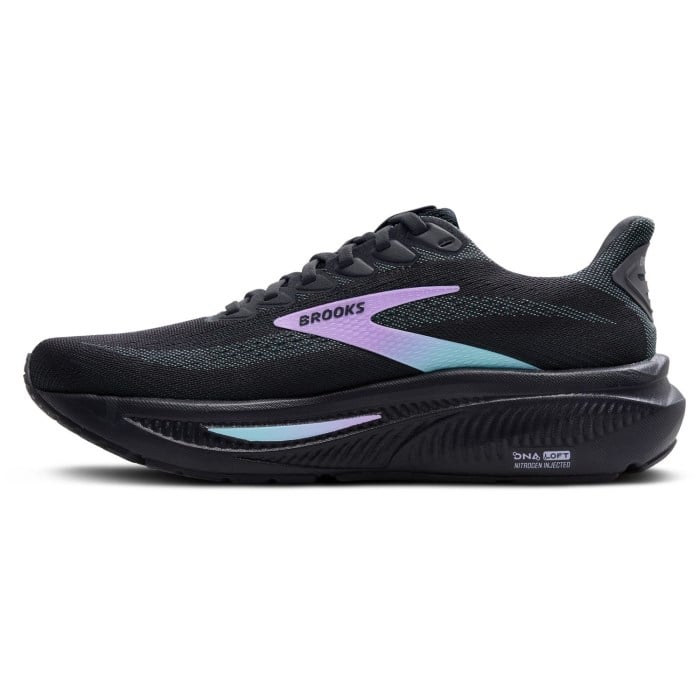 Brooks Ghost 17 - Womens Running Shoes - Grey/Clearwater/Purple