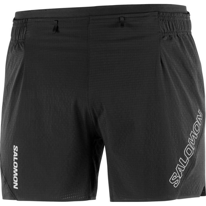 Salomon Sense Aero 5 Inch Mens Running Shorts - Deep Black