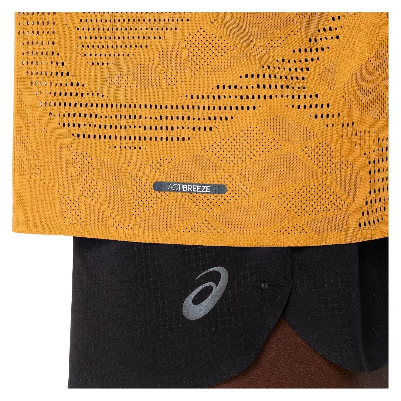 Asics MetaRun Mens Singlet - Yamabuki