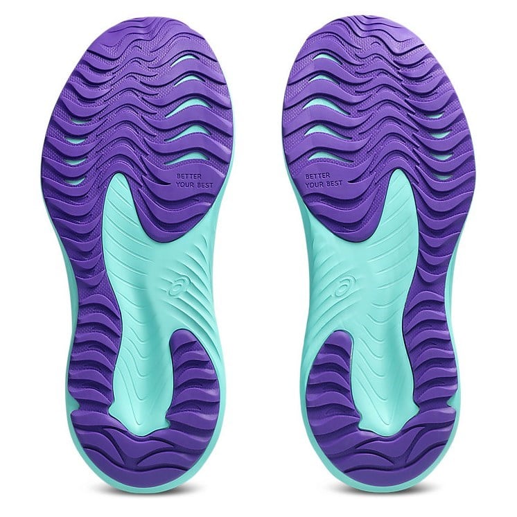 Asics Gel Noosa Tri 16 GS - Kids Running Shoes - Illuminate Mint/Radiant Amethyst - image 5