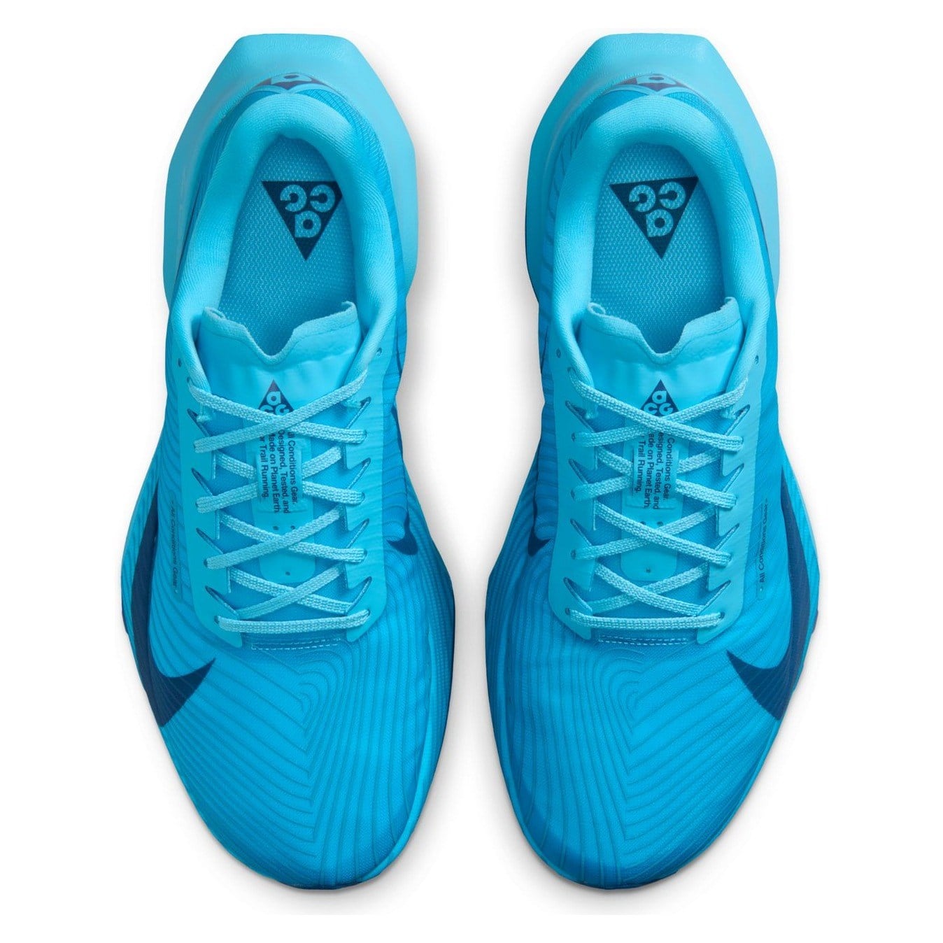 Nike ACG Ultrafly Trail - Mens Trail Racing Shoes - Blue/Court Blue