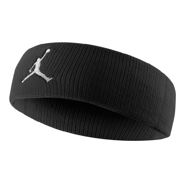 Jordan Jumpman Basketball Headband - Black/White