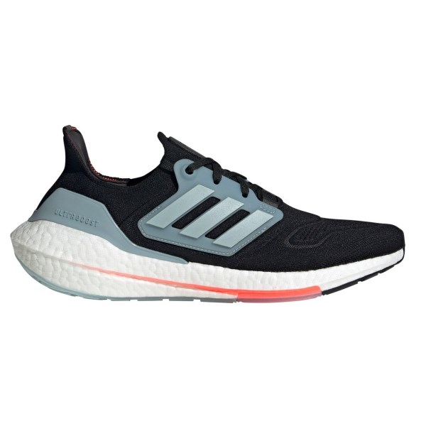 adidas Ultraboost 22 - Mens Running Shoes - Black/Magic Grey/Turbo