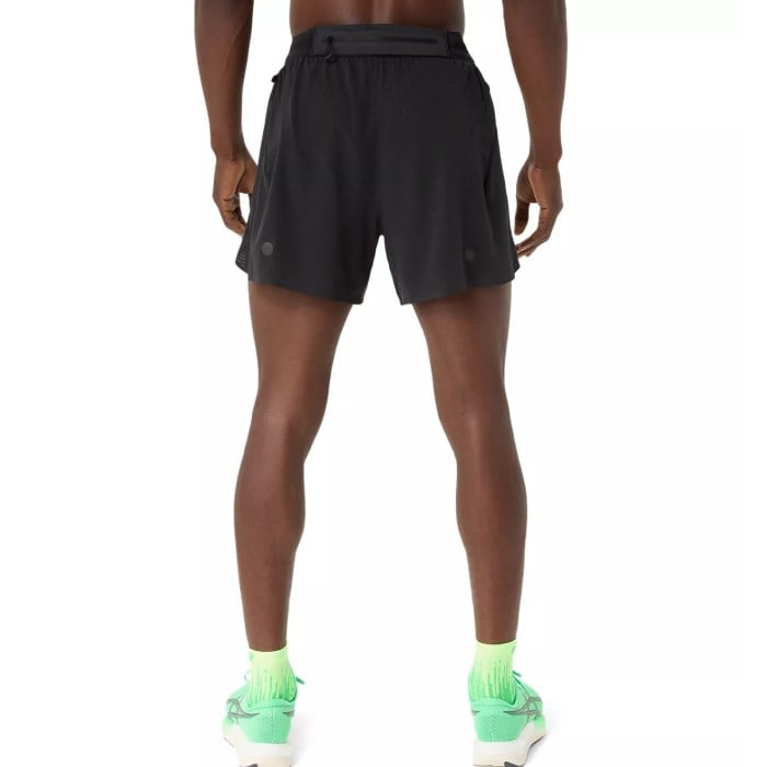 Asics MetaRun 5 Inch Mens Running Shorts - Performance Black