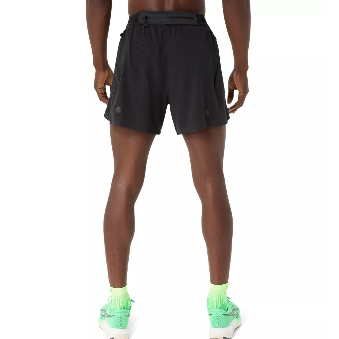 Asics MetaRun 5 Inch Mens Running Shorts - Performance Black