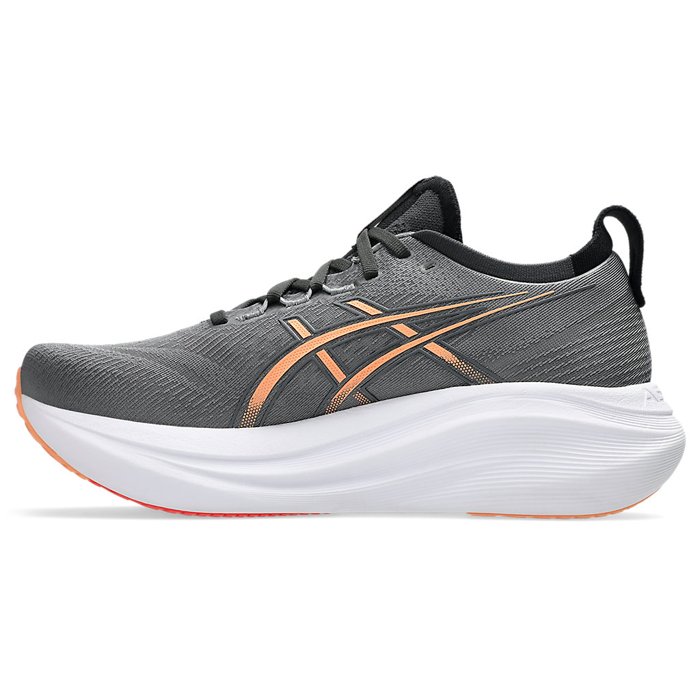 Asics Gel Nimbus 27 - Mens Running Shoes - Carbon/Mojave
