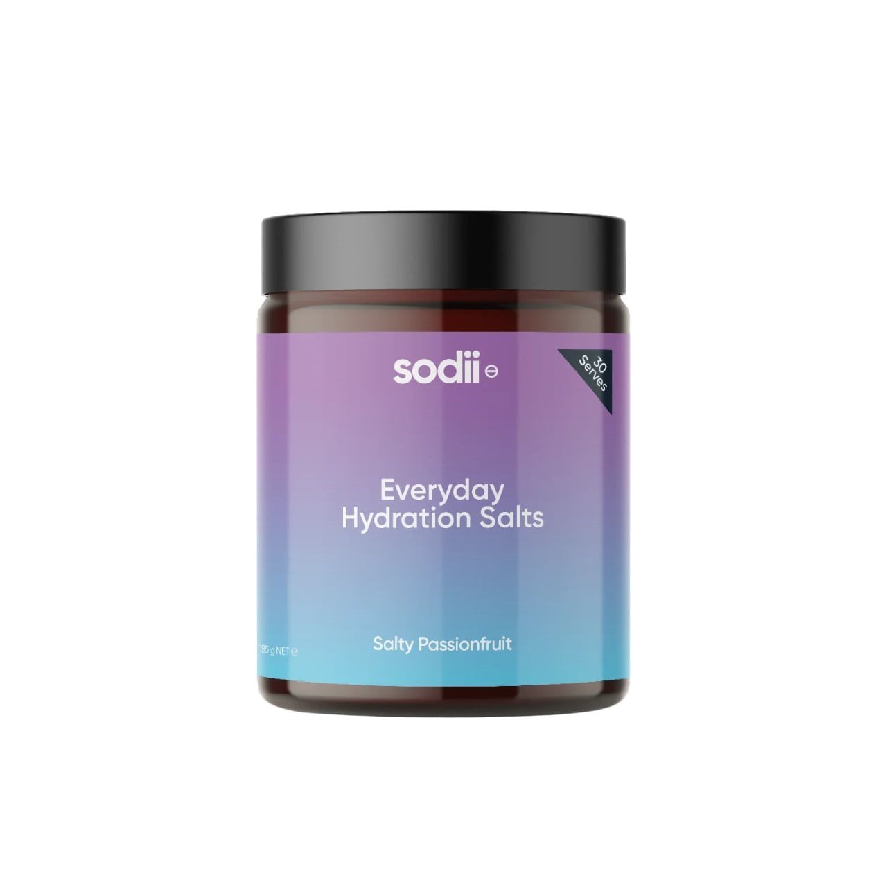 Sodii Everyday Hydration Salts Tub - 30 Serves - Passionfruit