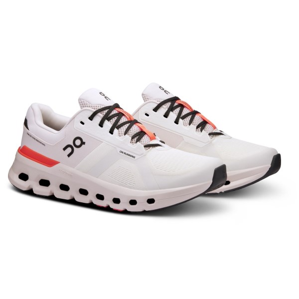 On Cloudrunner 2 - Mens Running Shoes - White/Sand