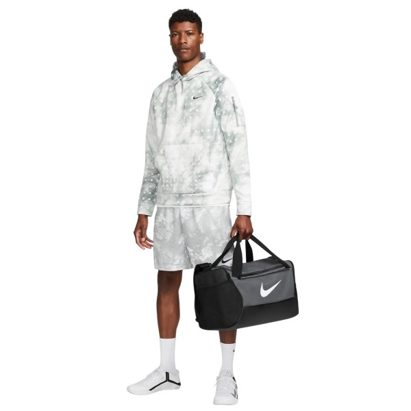 Nike Brasilia 9.5 Small Training Duffel Bag - Iron Grey/Black/White
