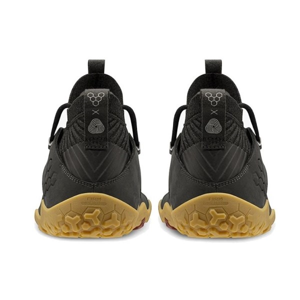 Vivobarefoot Magna Trail FG - Womens Hiking Shoes - Obsidian Leather