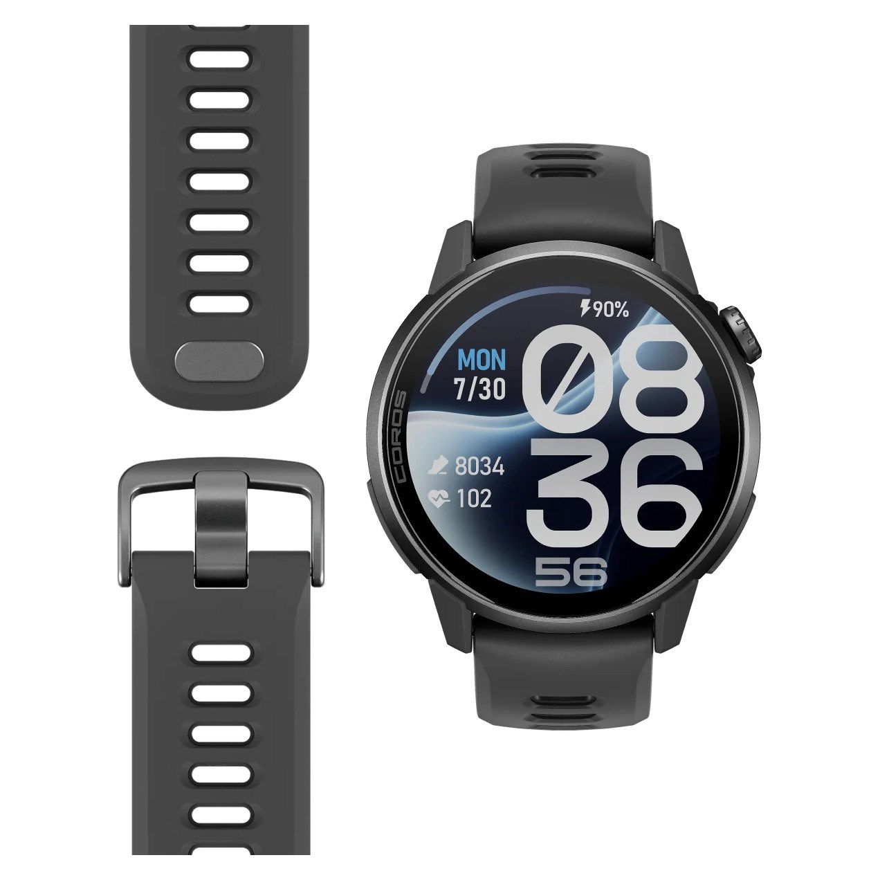 Coros Pace 4 Pro Multisport GPS Watch With Silicone Band - Black - image 5