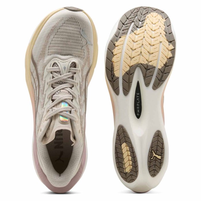 Puma Deviate Nitro 4 - Womens Running Shoes - Alpine Snow/Misty Pine - image 3