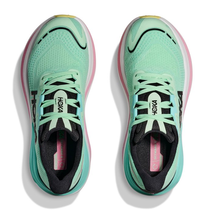 Hoka Skyward X - Womens Running Shoes - Mint Fluorite/Blue Spark