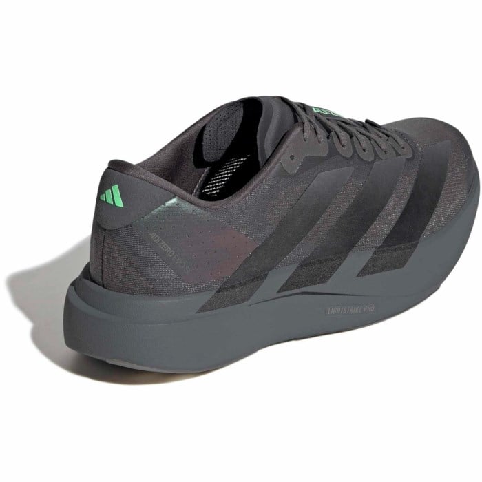 adidas Adizero Evo SL - Mens Running Shoes - Grey Five/Core Black/Lime Burst