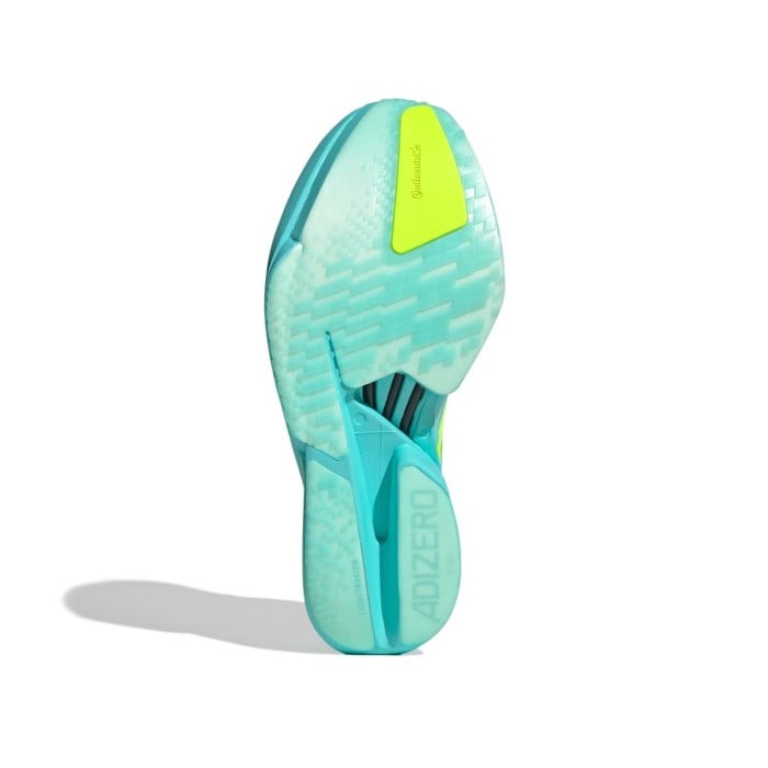 Adidas Adizero Adios Pro 4 - Mens Racing Shoes - Flash Aqua/Lucid Lemon/Mint Ton