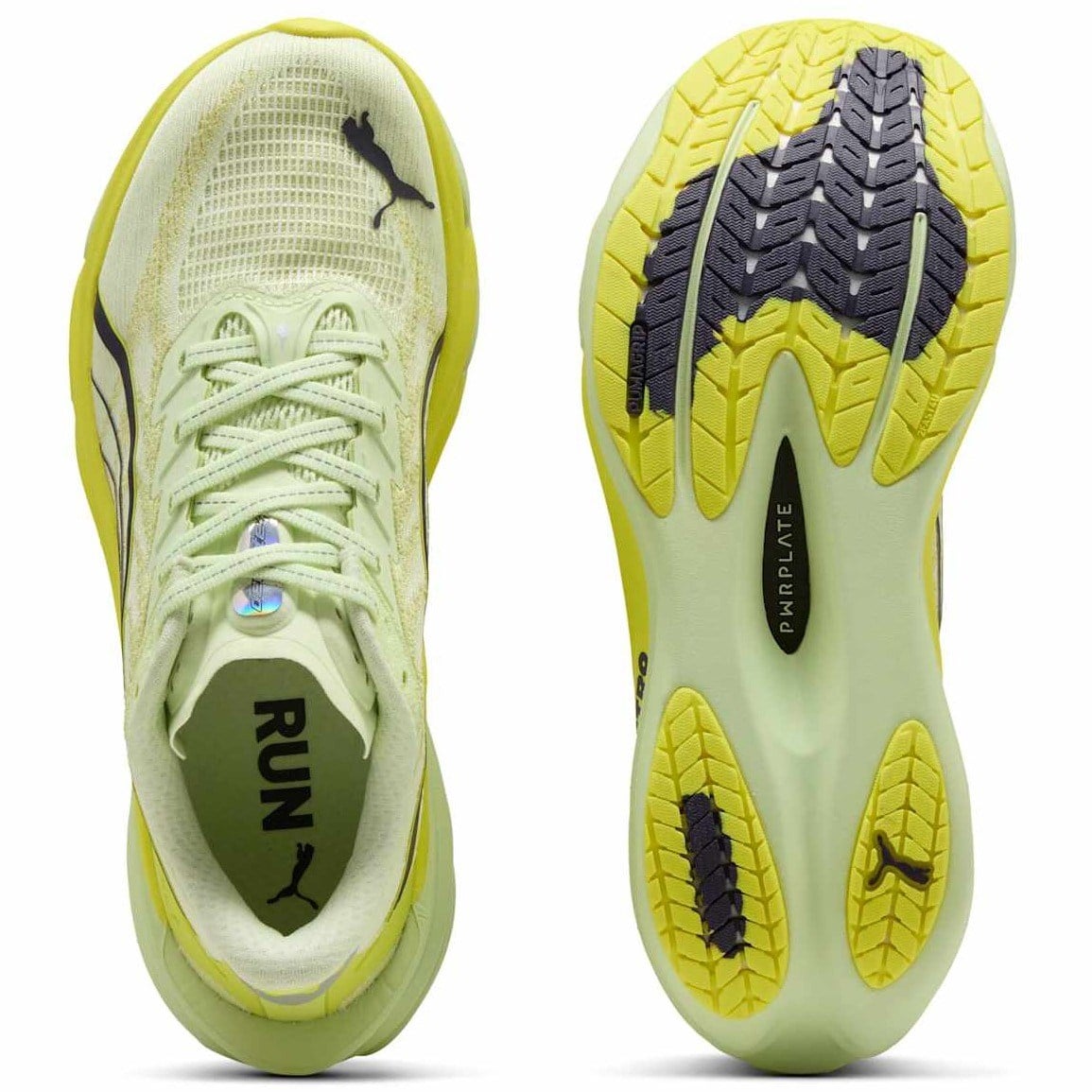 Puma Deviate Nitro 4 - Womens Running Shoes - Apple Spritz/Lux Lime