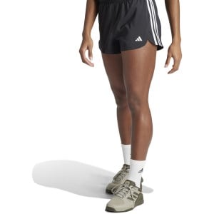 adidas Womens Pacer Training Woven Hi-Rise Shorts