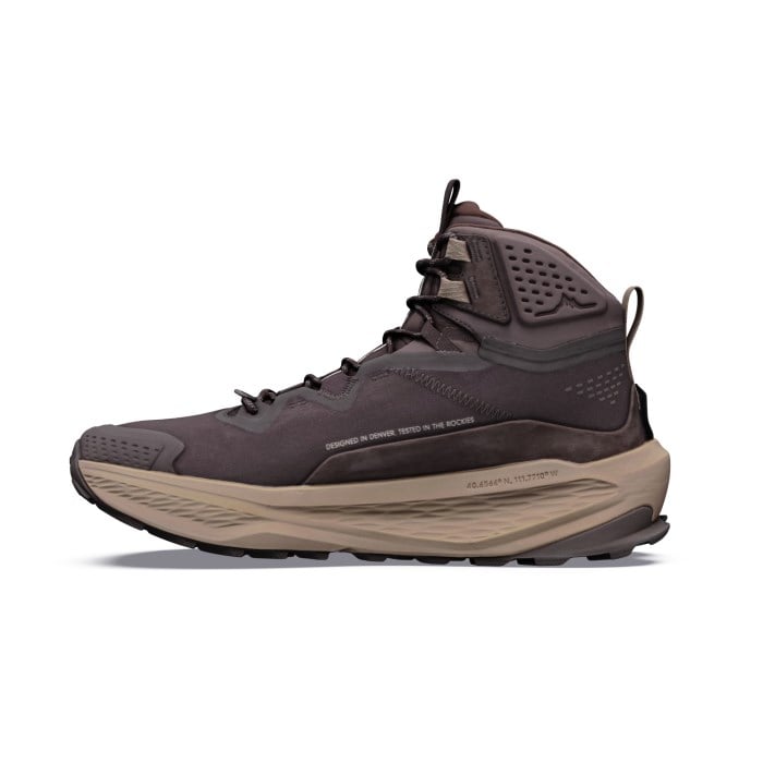 Altra Olympus 7 Mid GTX - Mens Hiking Shoes - Chocolate Brown/Chocolate Brown - image 3