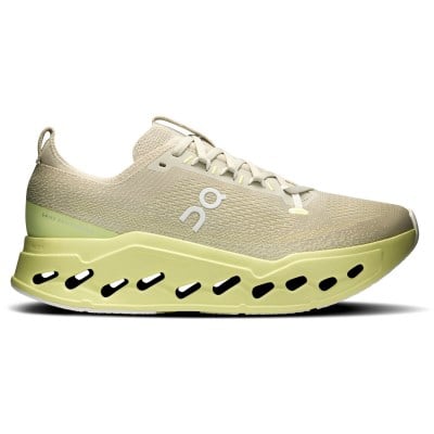 On Cloudsurfer Max - Mens Running Shoes - Pelican/Limelight