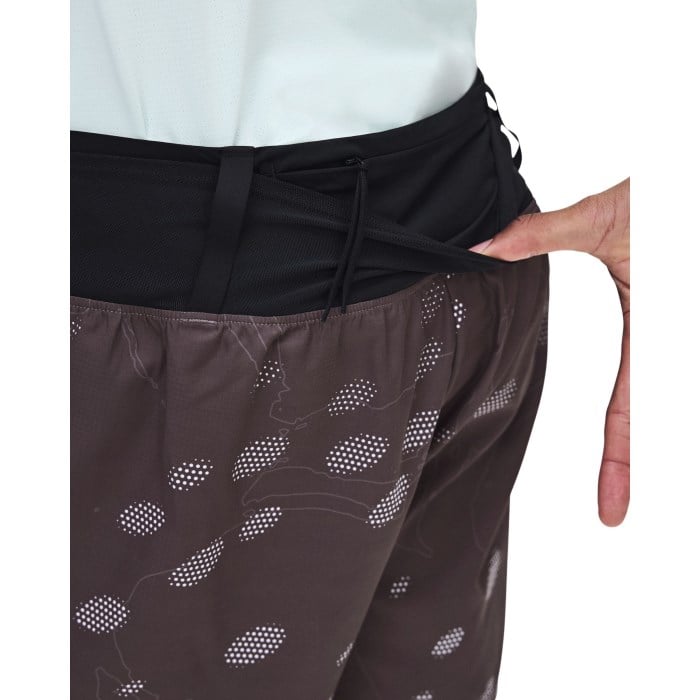 On Mens Trail Running Shorts - Mulberry - image 7