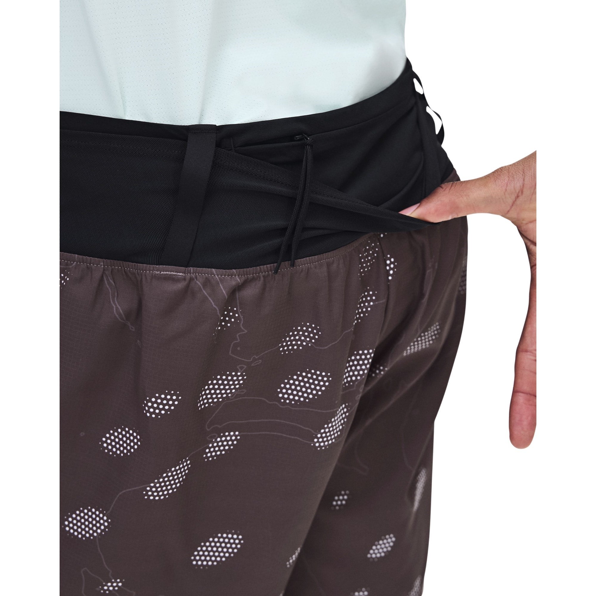On Mens Trail Running Shorts - Mulberry - image 7