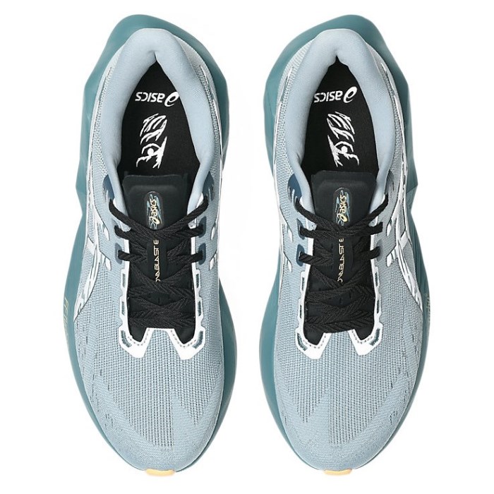 Asics Novablast 6 Lite-Show - Mens Running Shoes - Lite Show/Orange Glow - image 5