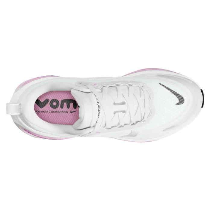 Nike Vomero Plus - Womens Running Shoes - White/Metallic Silver Bleached/Lilac - image 6