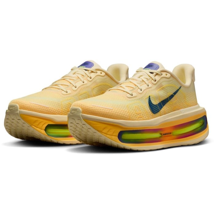 Nike Vomero Premium - Mens Running Shoes - Alabaster/Blue Void/Citron Pulse