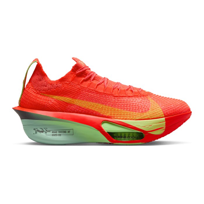 Nike Air Zoom Alphafly 3 - Womens Racing Shoes - Bright Crimson/Cave Purple/Lime Blast