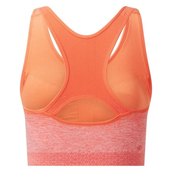 Ronhill Seamless Womens Sports Bra - Peach Marl