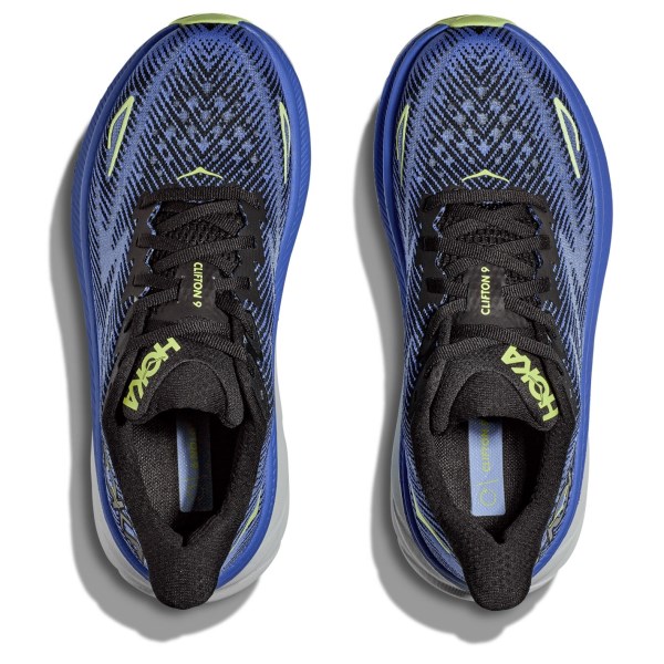 Hoka Clifton 9 - Womens Running Shoes - Black/Stellar Blue