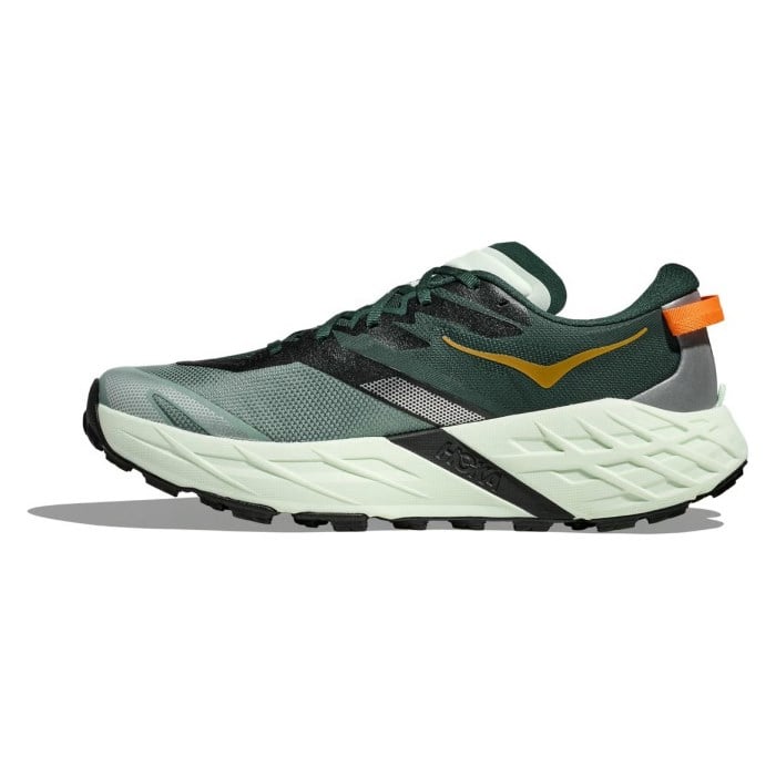 Hoka Speedgoat 7 - Mens Trail Running Shoes - Bay Leaf/Sea Glass