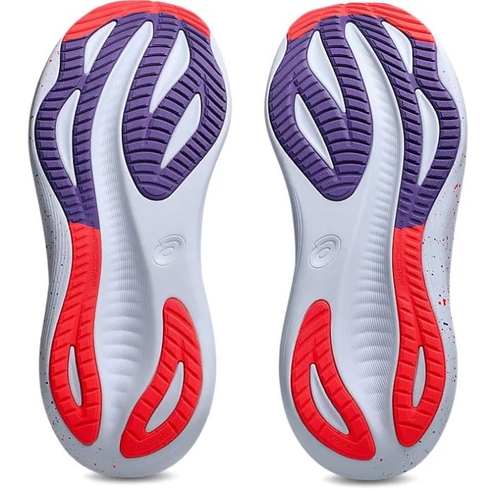 Asics Gel Nimbus 27 Tokyo - Mens Running Shoes - Cream/Edo Purple
