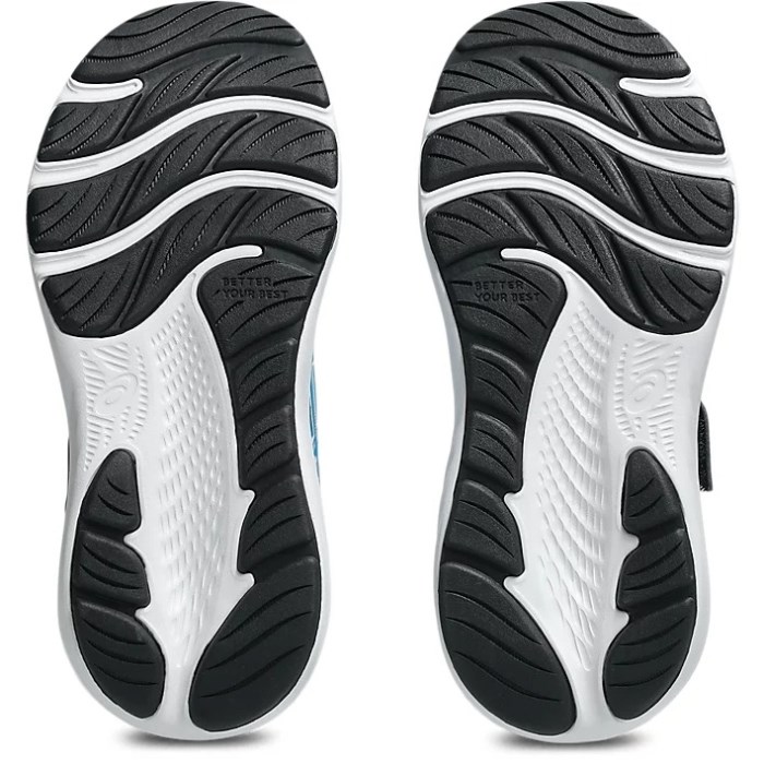 Asics Contend 9 PS - Kids Running Shoes - Aegean Blue/Cool Grey