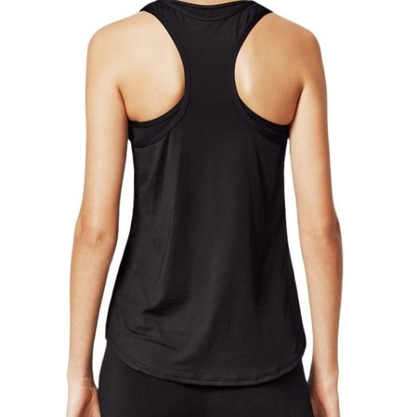 Running Bare Back To Bare Womens Training Tank - Black
