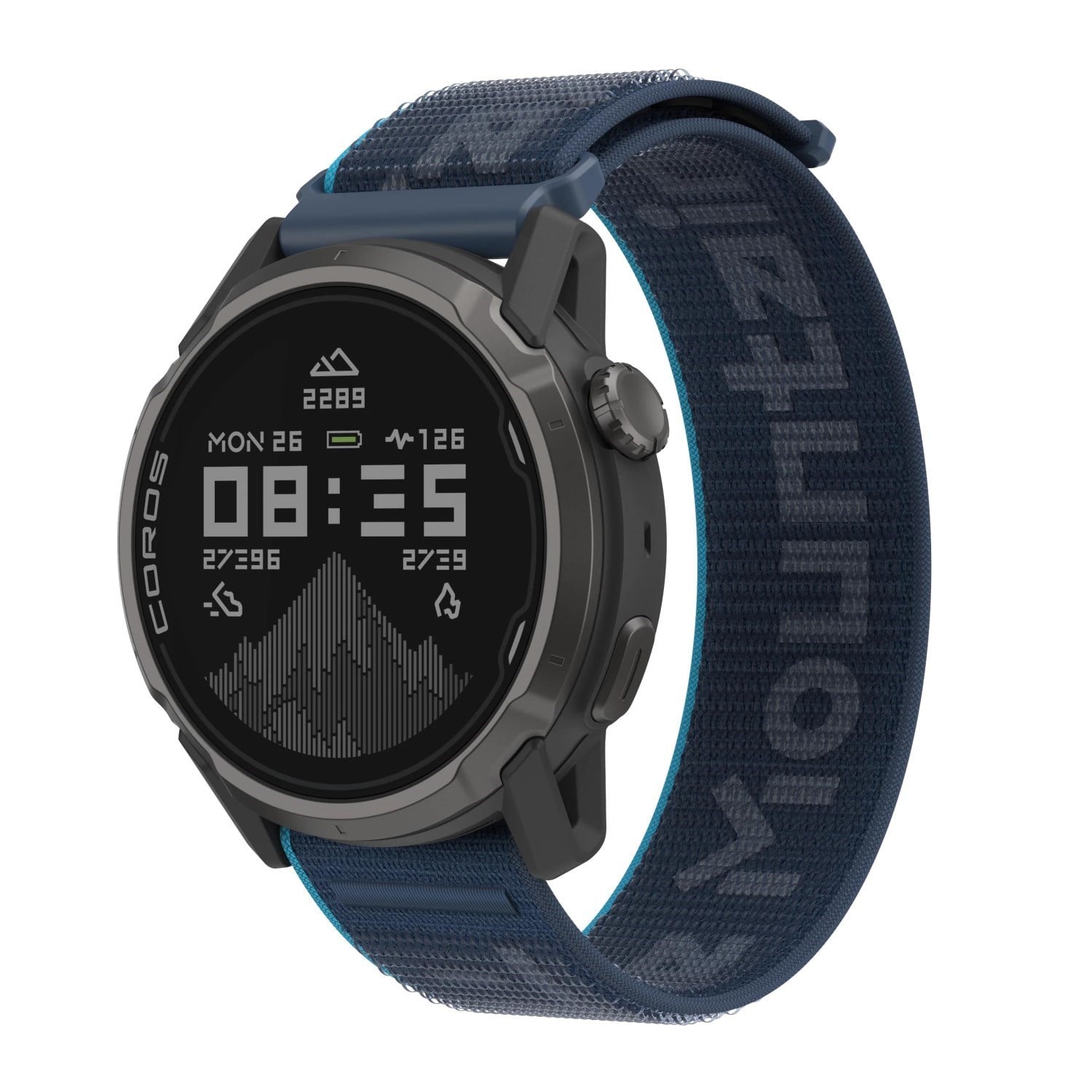 Coros The Mountain Way Kilian Jornet Edition 24mm Watch Band - Blue