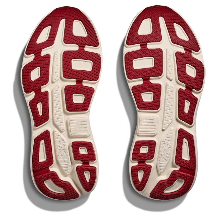 Hoka Bondi 9 - Mens Running Shoes - Thunder Cloud/Vermillion