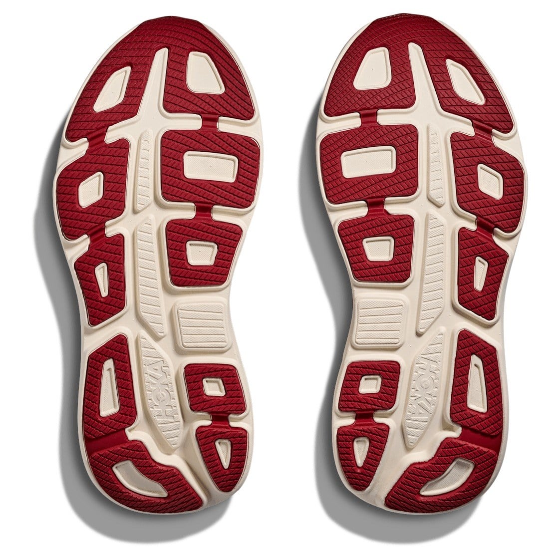 Hoka Bondi 9 - Mens Running Shoes - Thunder Cloud/Vermillion