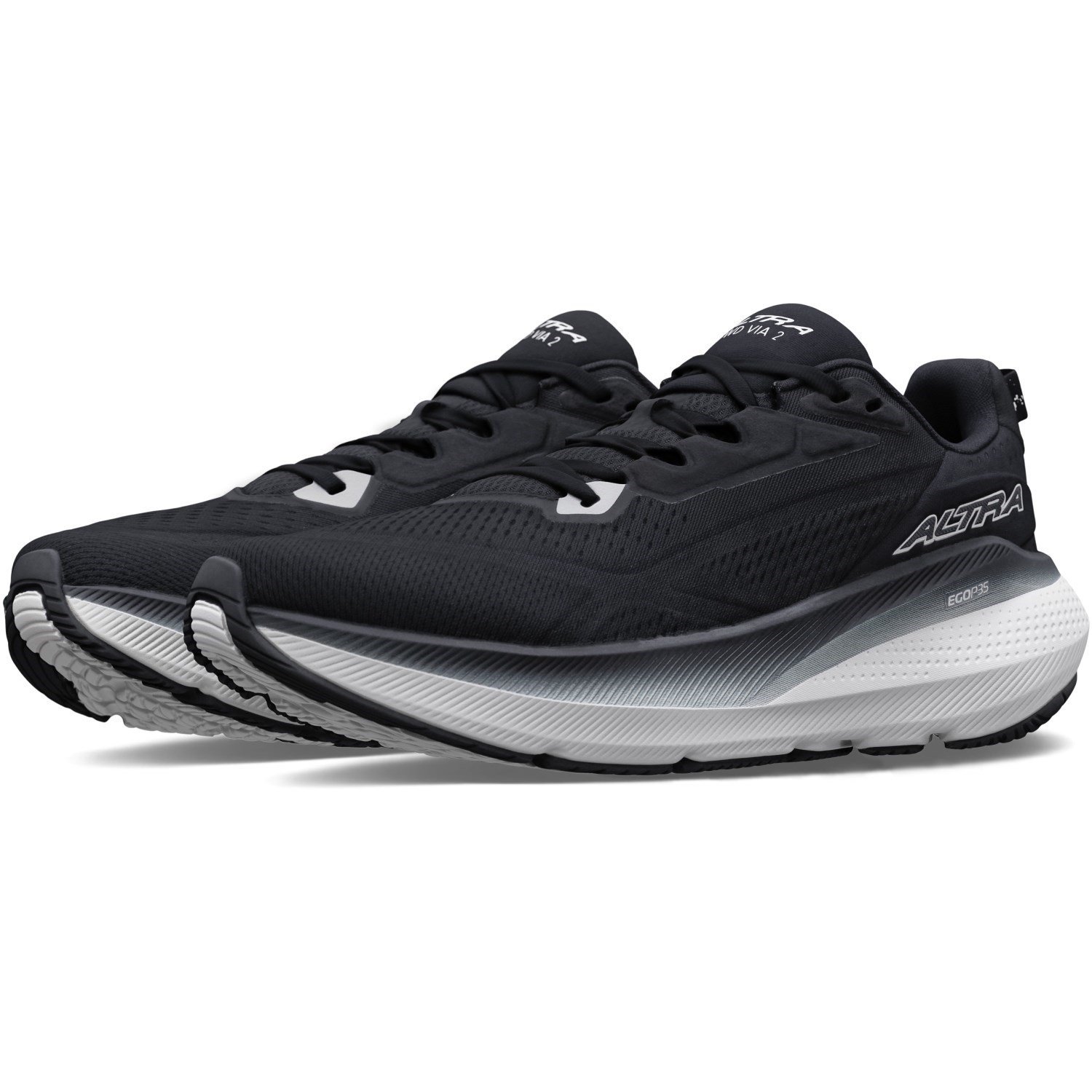 Altra FWD Via 2 - Womens Running Shoes - Black/White