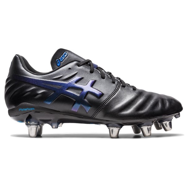 Asics Lethal Warno ST 3 - Mens Football Boots - Black/Directoire Blue
