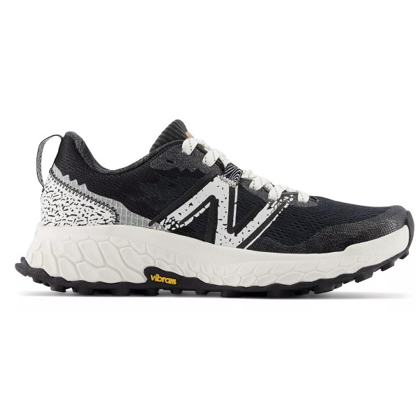 New Balance Fresh Foam Hierro v7 - Womens Trail Running Shoes - Blacktop/Sea Salt