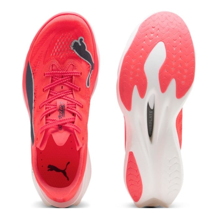 Puma Deviate Nitro Elite 4 - Womens Running Shoes - Ultra Red/Inky Depths/White - image 3